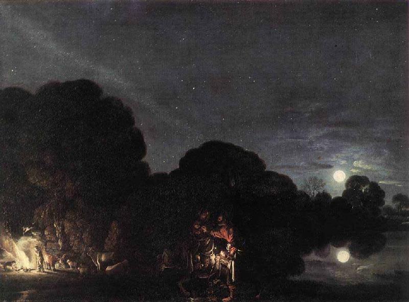 Adam Elsheimer The Flight into Egypt